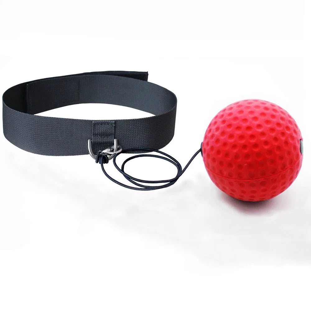 Head-Mounted Boxing Reaction Ball – Speed, Reflex & Hand-Eye Coordination Trainer
